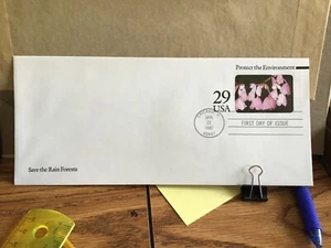 U627 Protect the Environment Envelope ArtCraft, first day issue, original owner - Picture 1 of 1