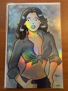 Archie Veronica Lynda Carter FOIL The Last Song TV Movie Tie-front Style Homage - Picture 1 of 5