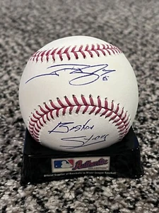 Jonny Gomes Autographed Boston Strong OMLB Baseball - Picture 1 of 2