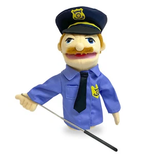 Boca Extraíble con Barra de Control Retráctil Policía Carrera Marioneta Juguete Infantil - Imagen 1 de 7