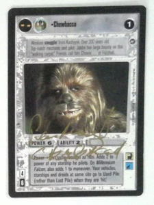 1x Chewbacca: V1124: Signed/Autographed: Peter Mayhew: Gold Pictured Autographs - Picture 1 of 1
