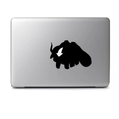 Appa Flying Bison shadow Avatar for Macbook Air Pro Laptop Tablet Decal Sticker - Image 1 of 4