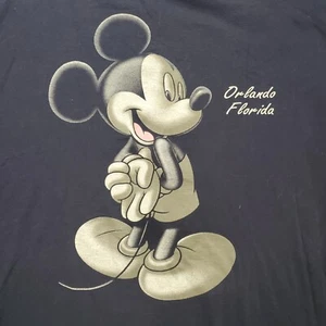 Disney Mickey unbegrenztes Shirt Herren XL Orlando Florida blau - Bild 1 von 10