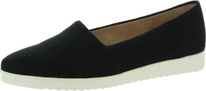 Zapatos sin cordones para mujer Lifestride Bloom 2 de gamuza negros blancos talla 7 anchos nuevos - Imagen 1 de 3