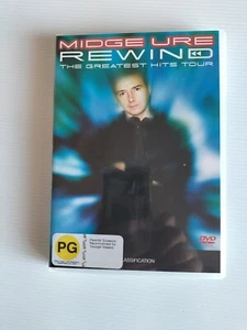Midge Ure Rewind The Greatest Hits Tour (REGION 4 DVD) Australian Release - Picture 1 of 3
