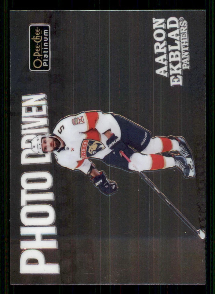 2022-23 O-Pee-Chee Platinum Photo Driven #PD12 Aaron Ekblad - Image 1 of 2