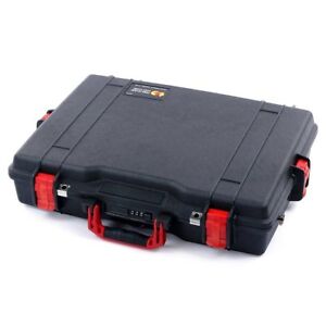 Black and Red Pelican 1495 case with Foam.
