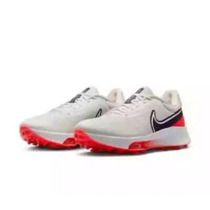Nike Air Zoom Infinity Tour Golf Shoes White Crimson DC5221-041 Men's Size 9 - Picture 1 of 9