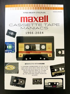 Maxell Cassette Tape Maniacs 1966 - 2024 METAL HIGH-POSITION Japanese Art Book - Picture 1 of 24