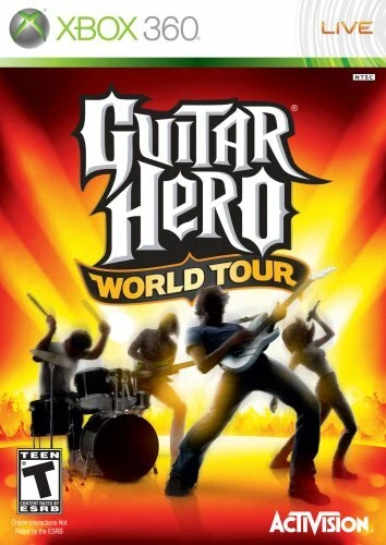 NEW Xbox 360 Guitar Hero World Tour Game for Xbox 360 RARE SEALED - Image 1 of 1