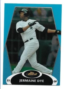 Jermaine Dye 2008 Topps Finest Blue Refractor #33 /299 Chicago White Sox - Bild 1 von 2
