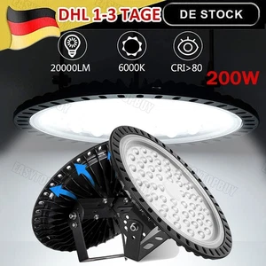 200W UFO LED iluminación de nave lámpara de nave foco de nave lámpara industrial DE - Imagen 1 de 12