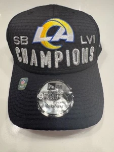 New Era Los Angeles Rams Super Bowl LVI Champions 9FORTY Sombrero Nuevo - Imagen 1 de 6
