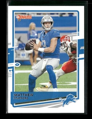 2020 Donruss #96 Matthew Stafford Detroit Lions - Image 1 of 2
