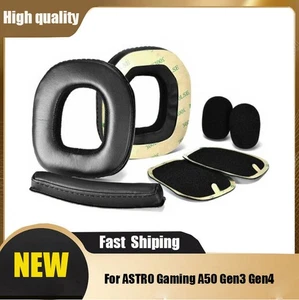 Ear Pads Cushion For ASTRO A50 Gen3 Gen4 Wireless Headphones Repair Parts SDE - Picture 1 of 18