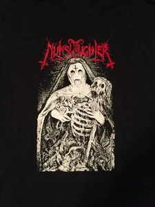Camiseta NUNSLAUGHTER Banda Para Hombre Mujer Camiseta S A 4XL DA677 - Imagen 1 de 3