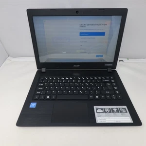 Acer Aspire 1 A114-32 Laptop Black N4020 4GB Ram 64GB 14" W11 With Charger - Picture 1 of 19