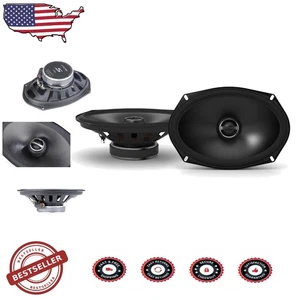 Altoparlanti per auto 6x9 2 vie di alta qualità - 260 W con woofer e tweeter in fibra di carbonio - Foto 1 di 6
