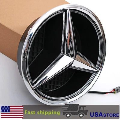 Fits for Mercedes-Benz SLK Class SLK250 SLK350 2011-17 Front Emblem Bumper w/LED - Imagem 1 de 4