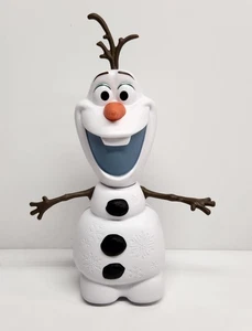 Juguete interactivo de plástico Disney Frozen Olaf hablando para caminar 12" de alto - Imagen 1 de 8