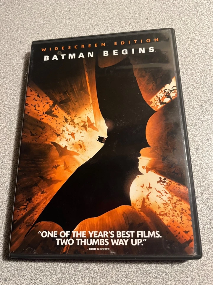 Batman Begins (DVD, 2005, Widescreen) Christopher Nolan - Image 1 of 1