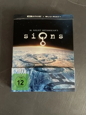 Signs - Zeichen Steelbook Bluray  Joaquin Phoenix + Mel Gibson Bitte Lesen !!!!! - Bild 1 von 4