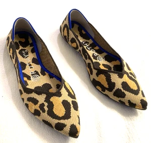 Rothy’s The Point Big Cat flache Strick-Slipper, spitz zulaufend, Damen 6,5, sehr guter Zustand - Bild 1 von 16