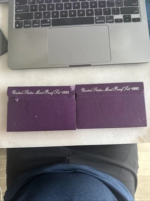 1992 US Proof Set in Original Government 2 Packs - Image 1 of 4