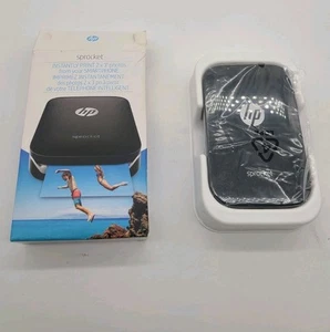 HP Sprocket 100 Instant Print Portable Photo Printer White - Picture 1 of 4