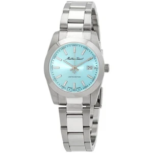 Mathey-Tissot Mathy I LE Quartz Blue Dial Ladies Watch D451BU - Picture 1 of 3