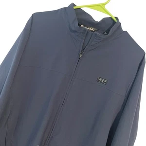 Travis Mathew Jacket Mens Large Blue Full Zip Lightweight Golf Stretch Outdoors - Picture 1 of 6