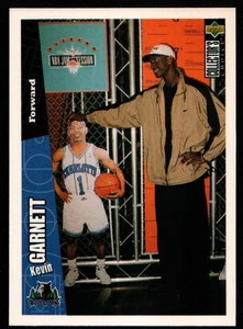 1997 UD Collector's Choice Kevin Garnett RC #89 Timberwolves NBA Rookie Card b17 - Picture 1 of 2
