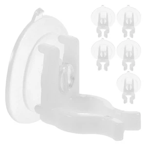 Suction Cup Candle Holders for Windows with Strong Grip 6-Pack Adjustable PVC... - Foto 1 di 9