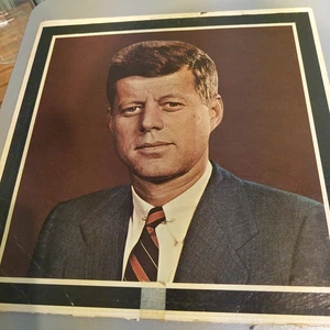 VINTAGE JFK MEMORIAL TRIBUTE ALBUM 1917-63 JOHN KENNEDY 33 LP VINYL RECORD - Imagen 1 de 9