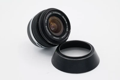 Olympus OM H.Zuiko Auto-W 24mm f2.8 Wide Angle Lens - Hood & Caps - Image 1 of 4