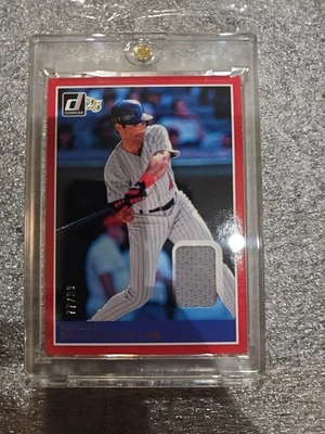 2025 Panini Donruss - Retro 1985 Materials Paul Molitor #MAT-PM Red /99 (MEM) - Imagem 1 de 2