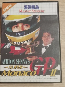 Ayrton Senna's Super Monaco GP II 2 Sega Master System 1 2 - Picture 1 of 3