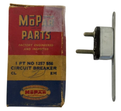 Interruptor de circuito de faros Dodge Plymouth Chrysler DeSoto 1949-1950 NOS 1257556 Foto 1 de 4