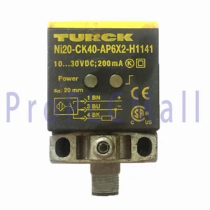 TURCK NI20-CK40-AP6X2-H1141 16252 Inductive sensor PNP 1PCS - Picture 1 of 4
