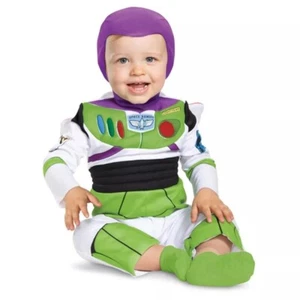Smiffys Official Toy Story 4 Buzz Lightyear Deluxe Costume 6-12 Months - Picture 1 of 2