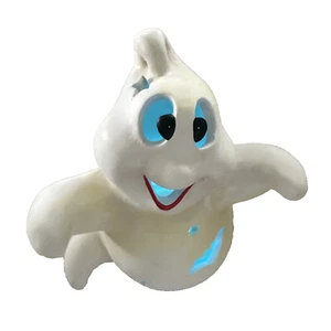 Figura Vela Luminaria Fantasma Amistosa Halloween Otoño Decoración De Colección - Imagen 1 de 17