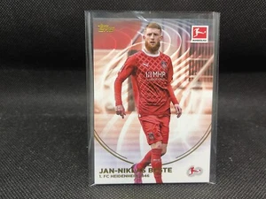 TCG Topps Sammelkarte 60 Jahre Bundeslisga Jan-Niklas Beste no.3 EX Englisch - Bild 1 von 2