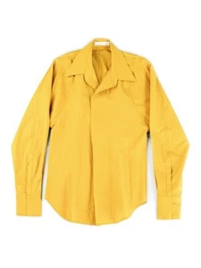 BIANCA SAUNDERS Rowdy Wrap-Over Cotton Shirt. Size: Small - Picture 1 of 10