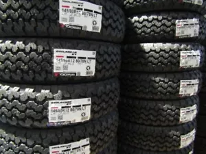 YOKOHAMA GEOLANDAR KT 145/80R12 80/78N: for Light truck all-terrain tire set of4 - Picture 1 of 9