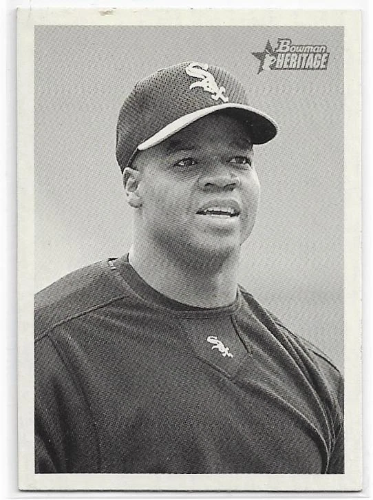 FRANK THOMAS 2001 Bowman Heritage Baseball card #115 Chicago White Sox NR MT - Image 1 of 1