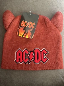 AC/DC Klassische Logo Beanie - Einheitsgröße - Offizielles Produkt - Bild 1 von 8