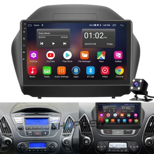 32GB Android 15 AUTORADIO GPS NAVI BT WIFI KAM Für Hyundai ix35 Tucson 2009-2015 - Bild 1 von 14