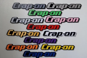 Crap-on 3D Printed Magnet (novelty) toolbox changing table Emblem "FREE" Decal - Picture 1 of 30