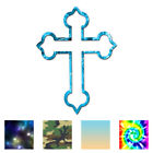Fancy Cross Christian - Decal Sticker - Multiple Patterns & Sizes - ebn2334