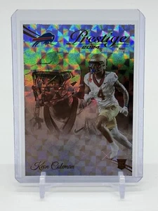 2024 Panini Prestige Keon Coleman #339 Xtra Points Hyper Rookie RC Buffalo Bills - Picture 1 of 2